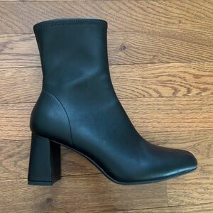 Target Black Heeled Boots